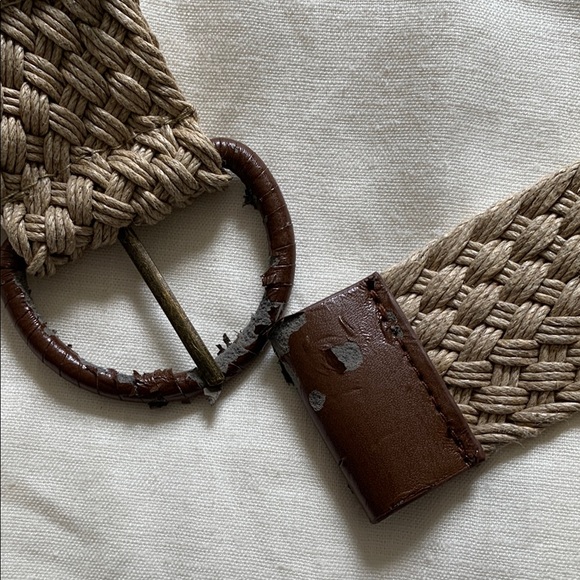 Tahari ASL Tan Midi Shirt Dress with Notched Collar Vintage - Picture 6 of 12